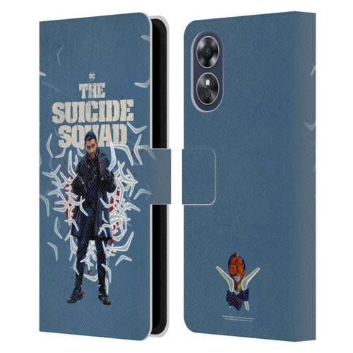 The Suicide Squad 2021 Character Poster Captain Boomerang Leather Book Wallet Case Cover For OPPO A17