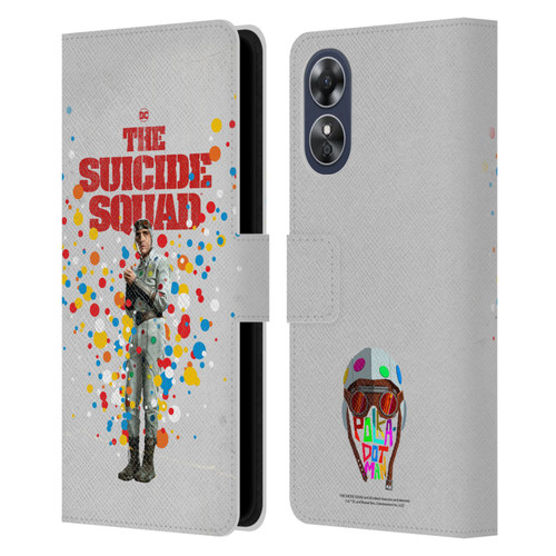 The Suicide Squad 2021 Character Poster Polkadot Man Leather Book Wallet Case Cover For OPPO A17