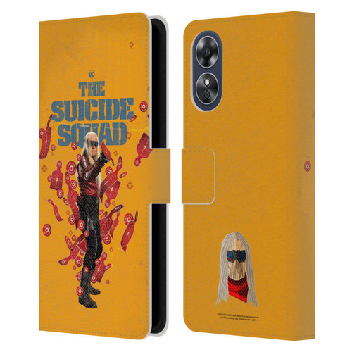 The Suicide Squad 2021 Character Poster Savant Leather Book Wallet Case Cover For OPPO A17
