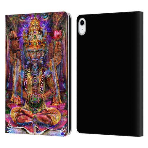 Jumbie Art Gods and Goddesses Brahma Leather Book Wallet Case Cover For Apple iPad 10.9 (2022)