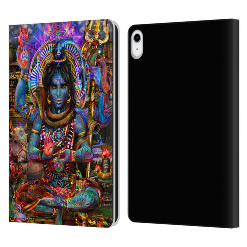 Jumbie Art Gods and Goddesses Shiva Leather Book Wallet Case Cover For Apple iPad 10.9 (2022)