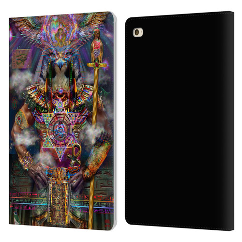 Jumbie Art Gods and Goddesses Horus Leather Book Wallet Case Cover For Apple iPad mini 4