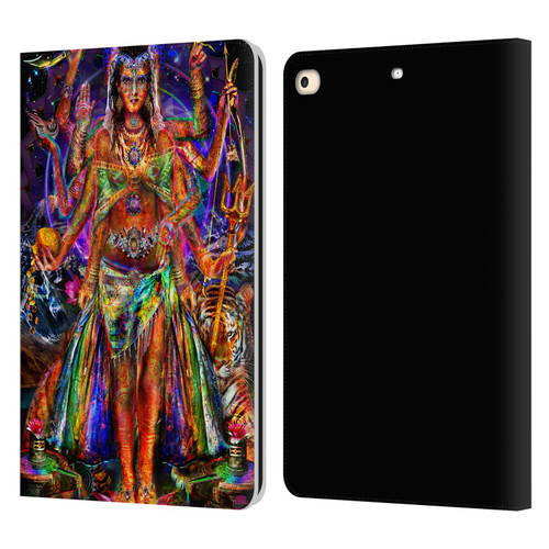 Jumbie Art Gods and Goddesses Pavarti Leather Book Wallet Case Cover For Apple iPad 9.7 2017 / iPad 9.7 2018