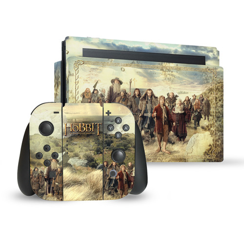 The Hobbit An Unexpected Journey Key Art Poster Vinyl Sticker Skin Decal Cover for Nintendo Switch Bundle