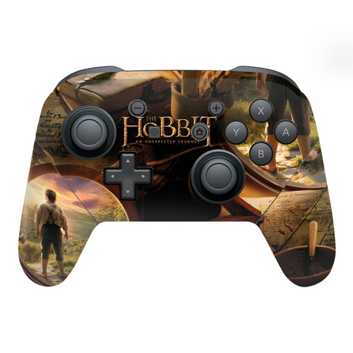 The Hobbit An Unexpected Journey Key Art Hobbit In Door Vinyl Sticker Skin Decal Cover for Nintendo Switch Pro Controller