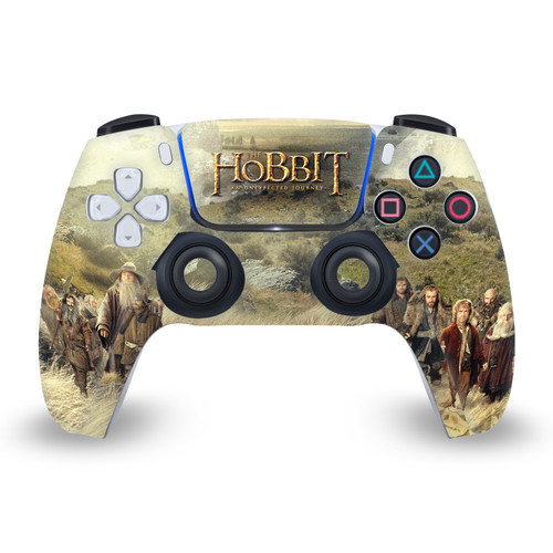 The Hobbit An Unexpected Journey Key Art Poster Vinyl Sticker Skin Decal Cover for Sony PS5 Sony DualSense Controller