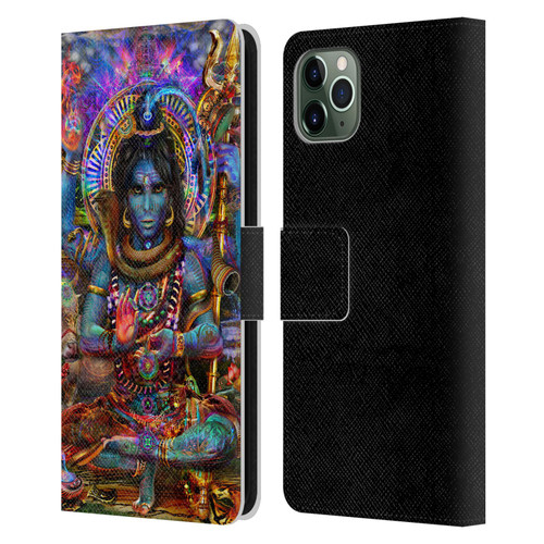 Jumbie Art Gods and Goddesses Shiva Leather Book Wallet Case Cover For Apple iPhone 11 Pro Max