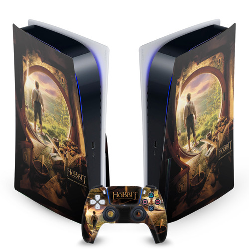 The Hobbit An Unexpected Journey Key Art Hobbit In Door Vinyl Sticker Skin Decal Cover for Sony PS5 Disc Edition Bundle