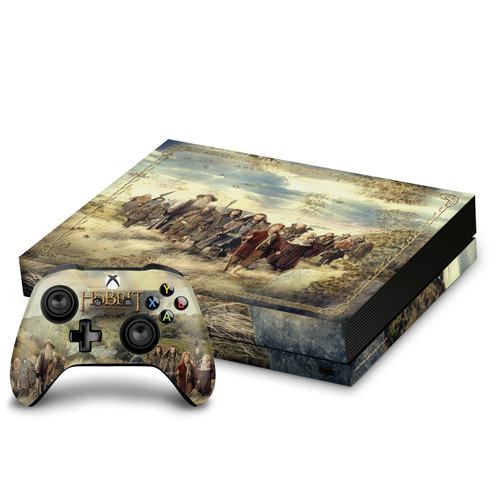 The Hobbit An Unexpected Journey Key Art Poster Vinyl Sticker Skin Decal Cover for Microsoft Xbox One X Bundle