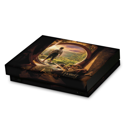 The Hobbit An Unexpected Journey Key Art Hobbit In Door Vinyl Sticker Skin Decal Cover for Microsoft Xbox One X Console