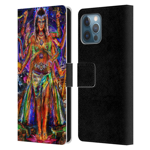 Jumbie Art Gods and Goddesses Pavarti Leather Book Wallet Case Cover For Apple iPhone 12 Pro Max