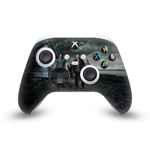 Supernatural Key Art Sam, Dean, Castiel & Crowley Vinyl Sticker Skin Decal Cover for Microsoft Xbox Series X / Series S Controller