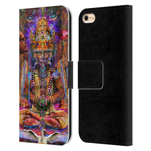 Jumbie Art Gods and Goddesses Brahma Leather Book Wallet Case Cover For Apple iPhone 6 / iPhone 6s