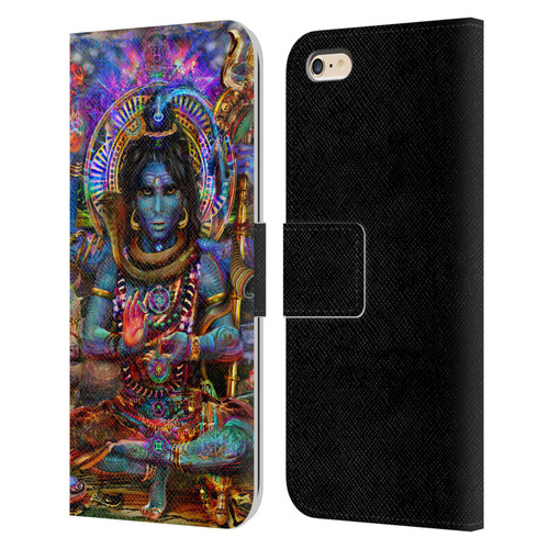 Jumbie Art Gods and Goddesses Shiva Leather Book Wallet Case Cover For Apple iPhone 6 Plus / iPhone 6s Plus