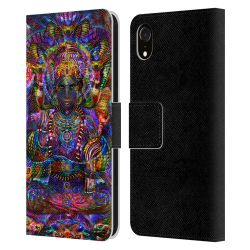 Jumbie Art Gods and Goddesses Vishnu Leather Book Wallet Case Cover For Apple iPhone XR
