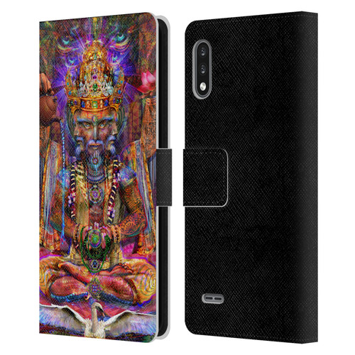 Jumbie Art Gods and Goddesses Brahma Leather Book Wallet Case Cover For LG K22