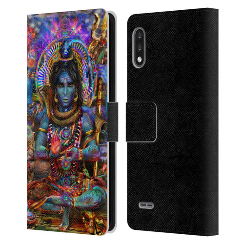 Jumbie Art Gods and Goddesses Shiva Leather Book Wallet Case Cover For LG K22