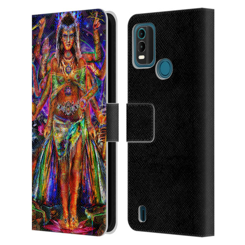 Jumbie Art Gods and Goddesses Pavarti Leather Book Wallet Case Cover For Nokia G11 Plus