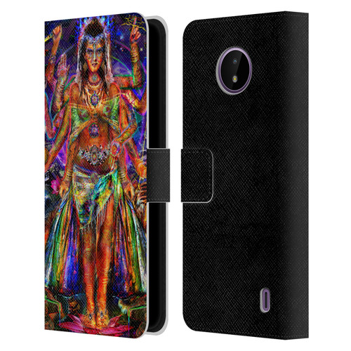 Jumbie Art Gods and Goddesses Pavarti Leather Book Wallet Case Cover For Nokia C10 / C20