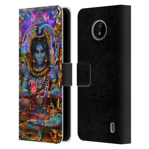 Jumbie Art Gods and Goddesses Shiva Leather Book Wallet Case Cover For Nokia C10 / C20