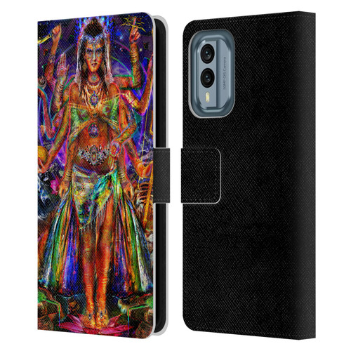 Jumbie Art Gods and Goddesses Pavarti Leather Book Wallet Case Cover For Nokia X30