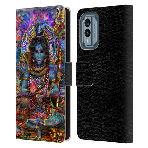 Jumbie Art Gods and Goddesses Shiva Leather Book Wallet Case Cover For Nokia X30