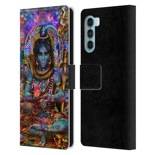Jumbie Art Gods and Goddesses Shiva Leather Book Wallet Case Cover For Motorola Edge S30 / Moto G200 5G