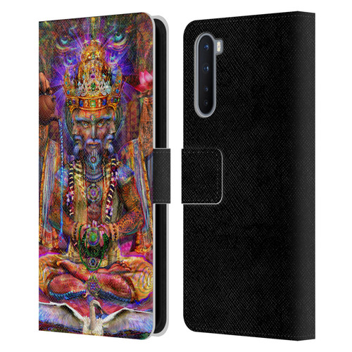 Jumbie Art Gods and Goddesses Brahma Leather Book Wallet Case Cover For OnePlus Nord 5G