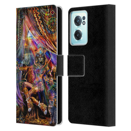 Jumbie Art Gods and Goddesses Bastet Leather Book Wallet Case Cover For OnePlus Nord CE 2 5G
