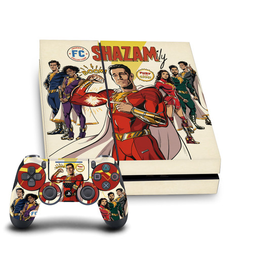 Shazam!: Fury Of The Gods Graphics Character Art Vinyl Sticker Skin Decal Cover for Sony PS4 Console & Controller