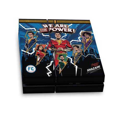 Shazam!: Fury Of The Gods Graphics Comic Vinyl Sticker Skin Decal Cover for Sony PS4 Console