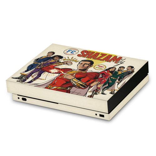 Shazam!: Fury Of The Gods Graphics Character Art Vinyl Sticker Skin Decal Cover for Microsoft Xbox One X Console