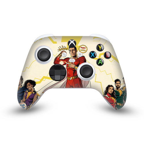 Shazam!: Fury Of The Gods Graphics Character Art Vinyl Sticker Skin Decal Cover for Microsoft Xbox Series X / Series S Controller