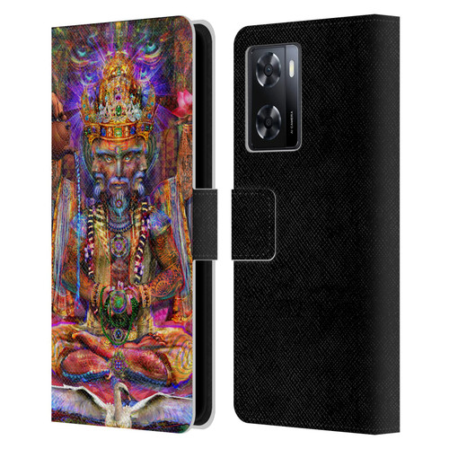 Jumbie Art Gods and Goddesses Brahma Leather Book Wallet Case Cover For OPPO A57s