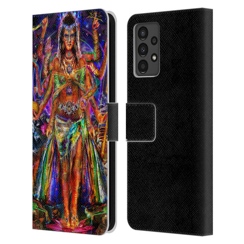 Jumbie Art Gods and Goddesses Pavarti Leather Book Wallet Case Cover For Samsung Galaxy A13 (2022)