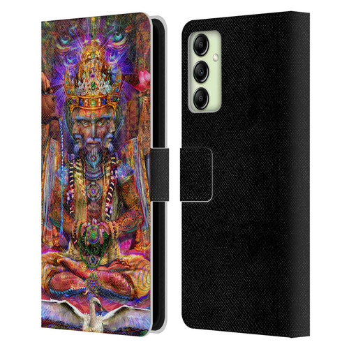 Jumbie Art Gods and Goddesses Brahma Leather Book Wallet Case Cover For Samsung Galaxy A14 5G
