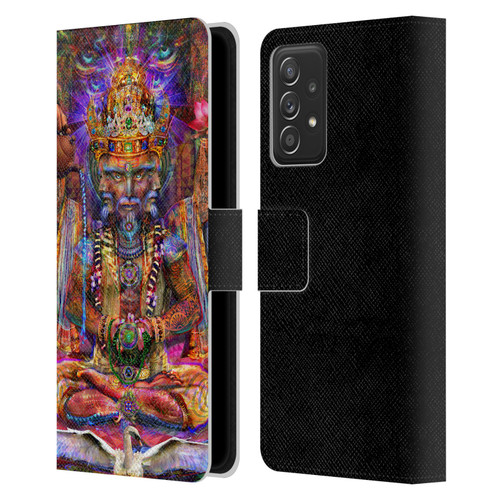 Jumbie Art Gods and Goddesses Brahma Leather Book Wallet Case Cover For Samsung Galaxy A52 / A52s / 5G (2021)