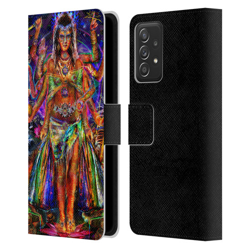 Jumbie Art Gods and Goddesses Pavarti Leather Book Wallet Case Cover For Samsung Galaxy A52 / A52s / 5G (2021)