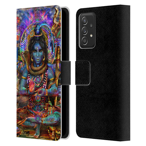 Jumbie Art Gods and Goddesses Shiva Leather Book Wallet Case Cover For Samsung Galaxy A53 5G (2022)