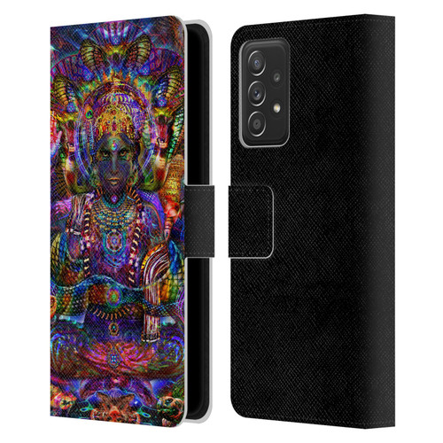Jumbie Art Gods and Goddesses Vishnu Leather Book Wallet Case Cover For Samsung Galaxy A53 5G (2022)