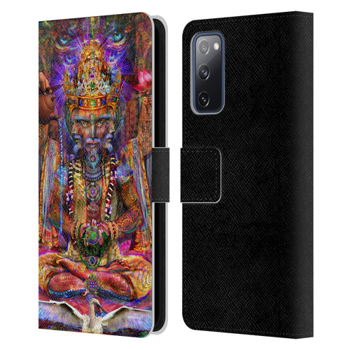 Jumbie Art Gods and Goddesses Brahma Leather Book Wallet Case Cover For Samsung Galaxy S20 FE / 5G