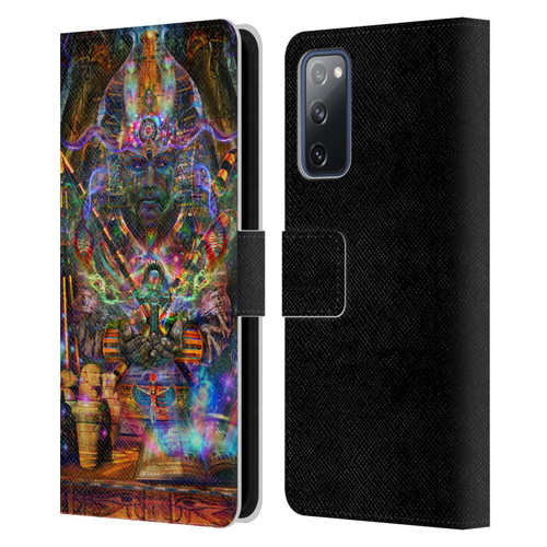 Jumbie Art Gods and Goddesses Osiris Leather Book Wallet Case Cover For Samsung Galaxy S20 FE / 5G