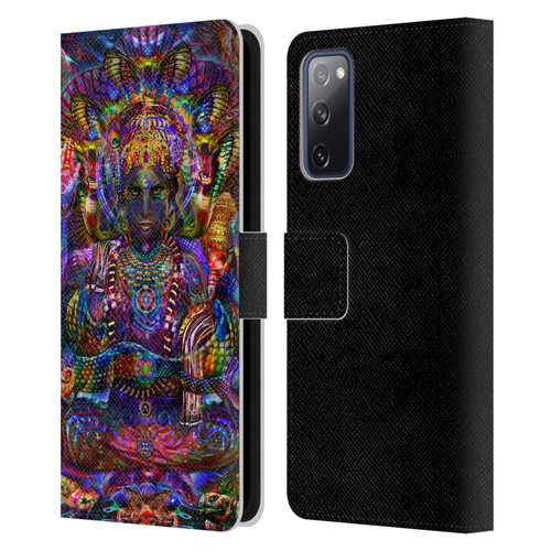 Jumbie Art Gods and Goddesses Vishnu Leather Book Wallet Case Cover For Samsung Galaxy S20 FE / 5G