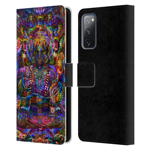 Jumbie Art Gods and Goddesses Vishnu Leather Book Wallet Case Cover For Samsung Galaxy S20 FE / 5G