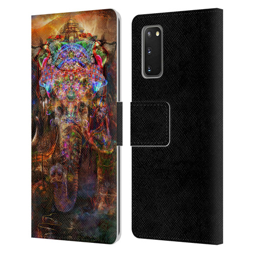 Jumbie Art Gods and Goddesses Ganesha Leather Book Wallet Case Cover For Samsung Galaxy S20 / S20 5G