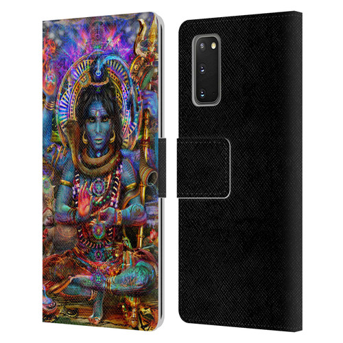 Jumbie Art Gods and Goddesses Shiva Leather Book Wallet Case Cover For Samsung Galaxy S20 / S20 5G