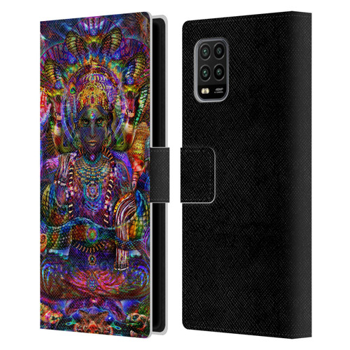 Jumbie Art Gods and Goddesses Vishnu Leather Book Wallet Case Cover For Xiaomi Mi 10 Lite 5G
