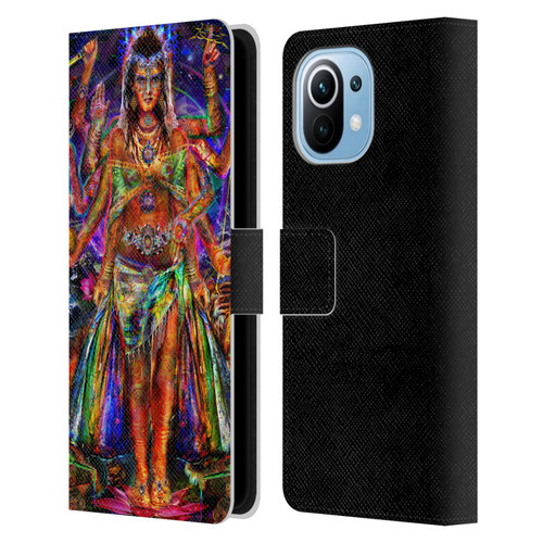 Jumbie Art Gods and Goddesses Pavarti Leather Book Wallet Case Cover For Xiaomi Mi 11