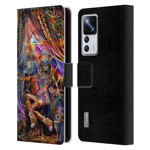 Jumbie Art Gods and Goddesses Bastet Leather Book Wallet Case Cover For Xiaomi 12T Pro