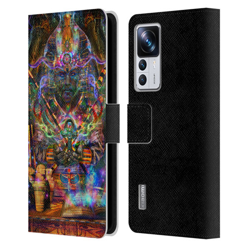 Jumbie Art Gods and Goddesses Osiris Leather Book Wallet Case Cover For Xiaomi 12T Pro